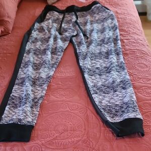 Connection 18 Black and Gray Joggers, Size M
